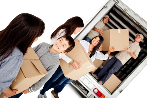 Local removal team working on a move in Hillingdon