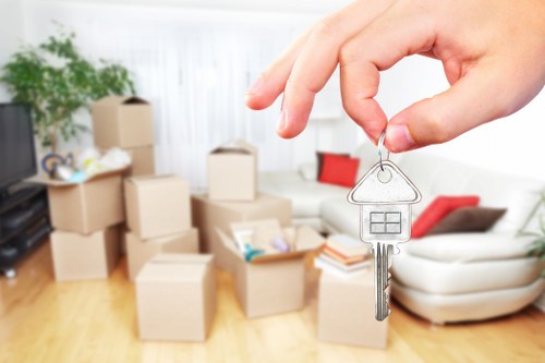 Customer booking details and service confirmation for a removal job