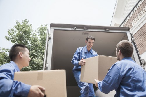 Cubic-yard pricing example for a house move