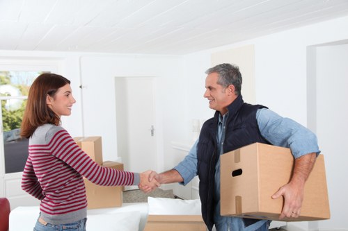 Safe handling of bulky household furniture in a Hillingdon property