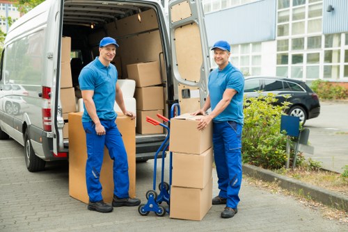 Screen-reader friendly Man And Van Hillingdon webpage layout illustration