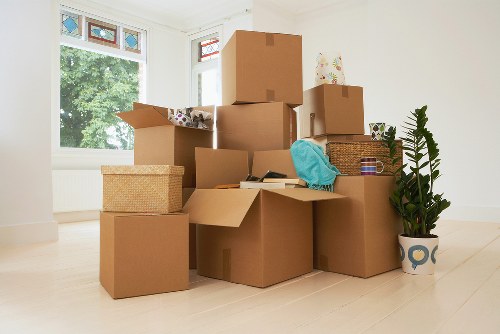 Man and van team completing a scheduled move with care