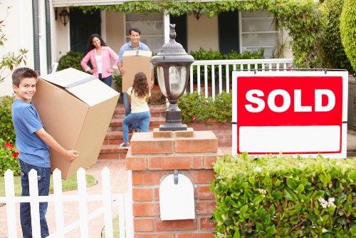 House removals service working near residential streets in Hillingdon