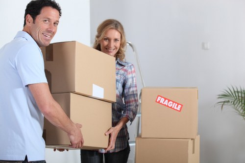 Public liability insurance and careful handling during a Hillingdon house move